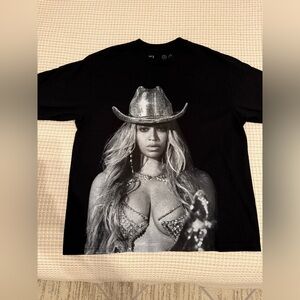Beyonce Renaissance World Tour Official Shirt XL Cowgirl Graphic